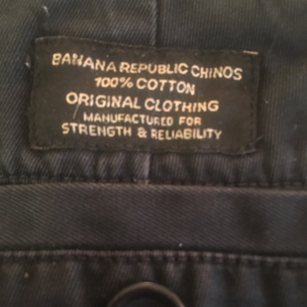 Banana Republic pants, black, 34/36, 100% cotton